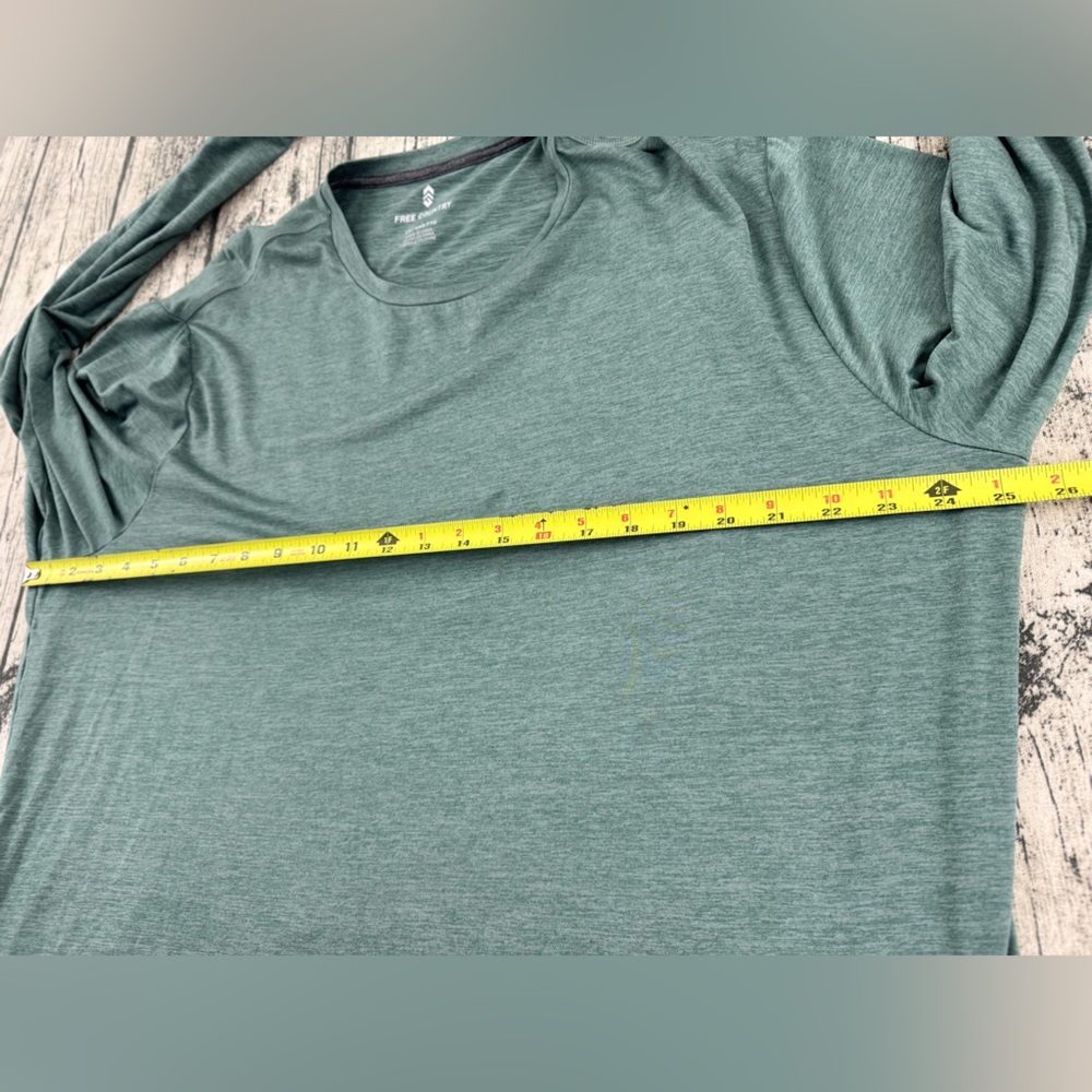 Free Country "Off The Grid Explorer" Graphics Long Sleeve Tee, Men's Size XXL - Picture 7 of 10